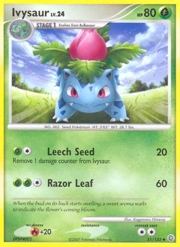 Ivysaur (51/132) [Diamond & Pearl: Secret Wonders] | Anubis Games and Hobby