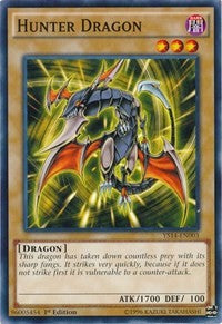 Hunter Dragon [Super Starter: Space-Time Showdown] [YS14-EN003] | Anubis Games and Hobby