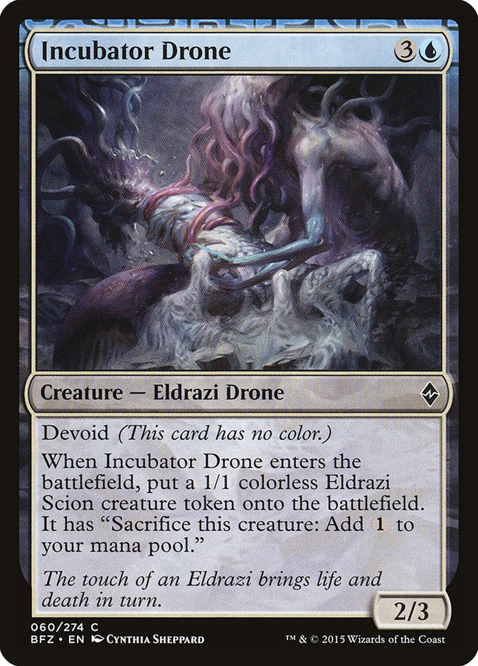 Incubator Drone [Battle for Zendikar] | Anubis Games and Hobby