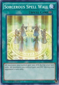 Sorcerous Spell Wall [Super Starter: Space-Time Showdown] [YS14-EN021] | Anubis Games and Hobby