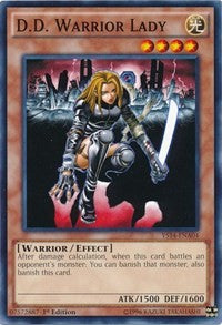 D.D. Warrior Lady [Super Starter: Space-Time Showdown Power-Up Pack] [YS14-ENA04] | Anubis Games and Hobby
