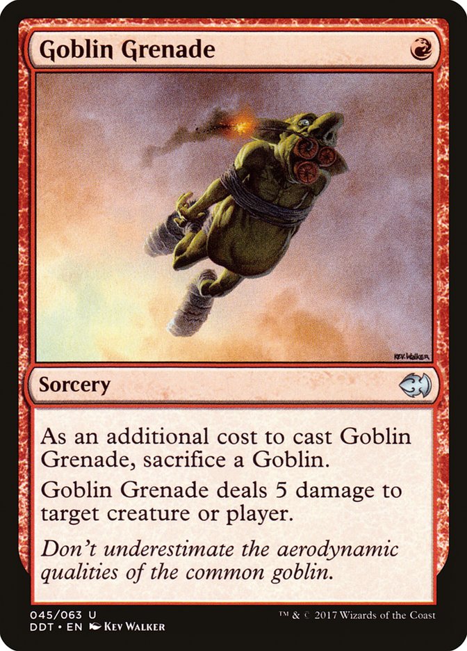 Goblin Grenade [Duel Decks: Merfolk vs. Goblins] | Anubis Games and Hobby
