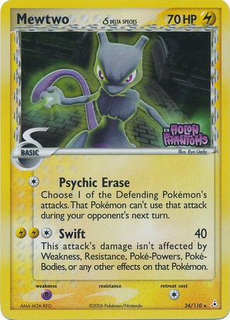 Mewtwo (24/110) (Delta Species) (Stamped) [EX: Holon Phantoms] | Anubis Games and Hobby