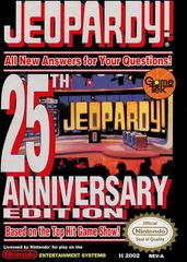 Jeopardy 25th Anniversary - NES | Anubis Games and Hobby