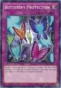 Butterspy Protection (Shatterfoil) [Battle Pack 3: Monster League] [BP03-EN230] | Anubis Games and Hobby