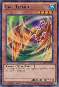 Gale Lizard (Shatterfoil) [Battle Pack 3: Monster League] [BP03-EN007] | Anubis Games and Hobby