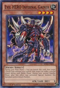 Evil HERO Infernal Gainer [Battle Pack 3: Monster League] [BP03-EN032] | Anubis Games and Hobby