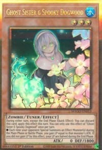 Ghost Sister & Spooky Dogwood (Alternate Art) [MAGO-EN013] Gold Rare | Anubis Games and Hobby