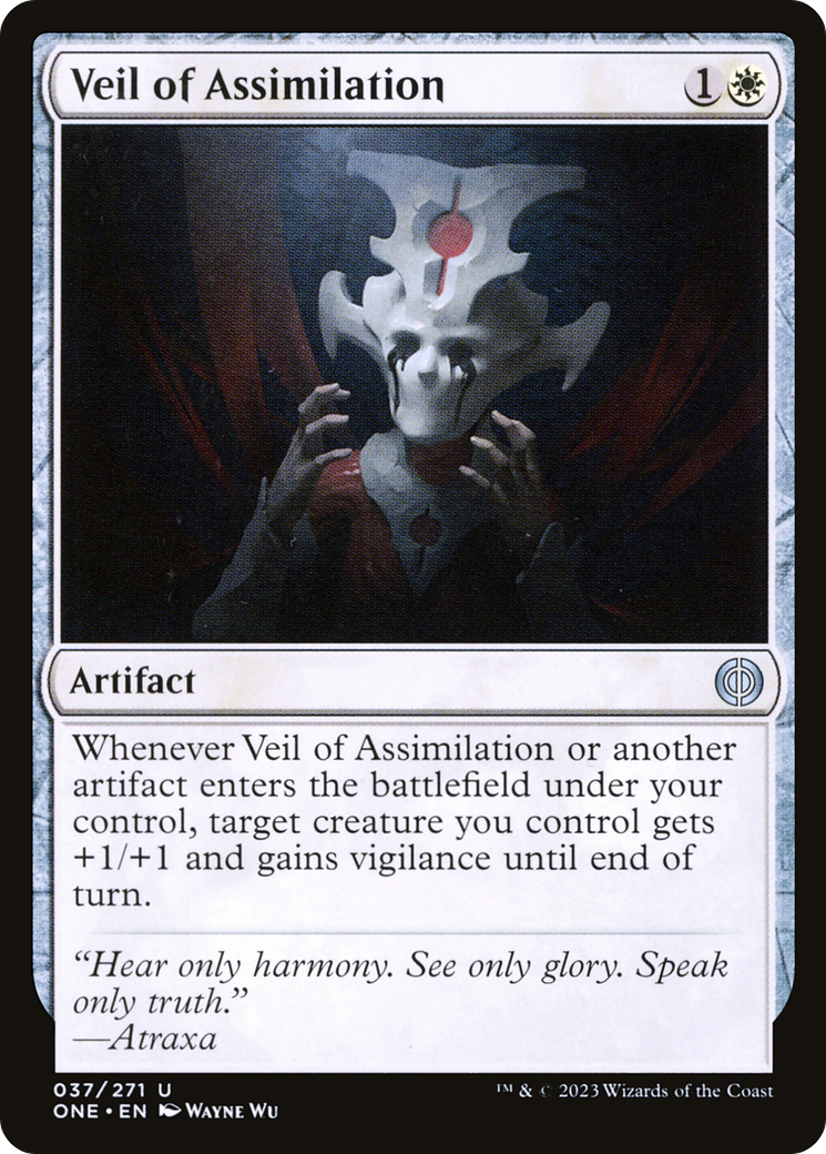 Veil of Assimilation [Phyrexia: All Will Be One] | Anubis Games and Hobby