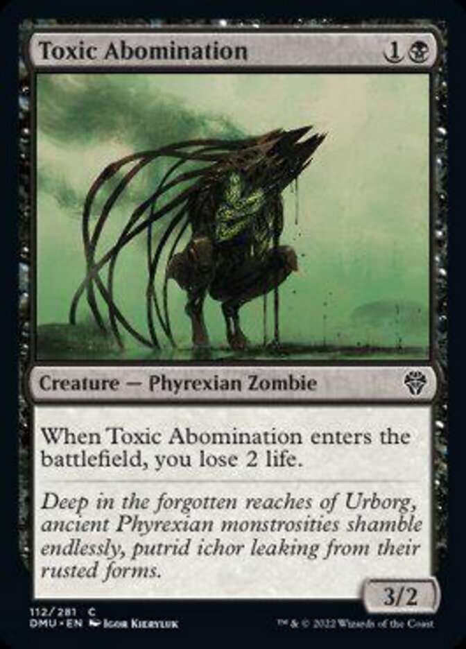 Toxic Abomination [Dominaria United] | Anubis Games and Hobby