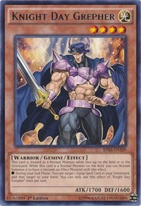 Knight Day Grepher [Battle Pack 3: Monster League] [BP03-EN109] | Anubis Games and Hobby