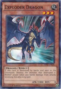 Exploder Dragon (Shatterfoil) [Battle Pack 3: Monster League] [BP03-EN028] | Anubis Games and Hobby