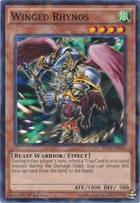 Winged Rhynos (Shatterfoil) [Battle Pack 3: Monster League] [BP03-EN030] | Anubis Games and Hobby