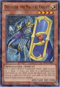 Defender, The Magical Knight (Shatterfoil) [Battle Pack 3: Monster League] [BP03-EN054] | Anubis Games and Hobby