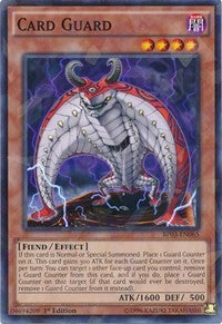 Card Guard (Shatterfoil) [Battle Pack 3: Monster League] [BP03-EN065] | Anubis Games and Hobby
