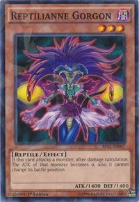 Reptilianne Gorgon (Shatterfoil) [Battle Pack 3: Monster League] [BP03-EN067] | Anubis Games and Hobby