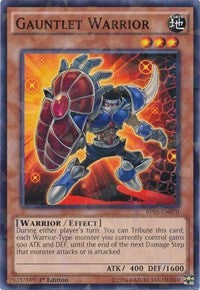 Gauntlet Warrior (Shatterfoil) [Battle Pack 3: Monster League] [BP03-EN070] | Anubis Games and Hobby