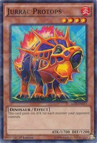 Jurrac Protops (Shatterfoil) [Battle Pack 3: Monster League] [BP03-EN073] | Anubis Games and Hobby