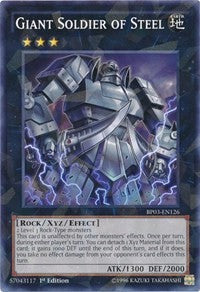 Giant Soldier of Steel (Shatterfoil) [Battle Pack 3: Monster League] [BP03-EN126] | Anubis Games and Hobby