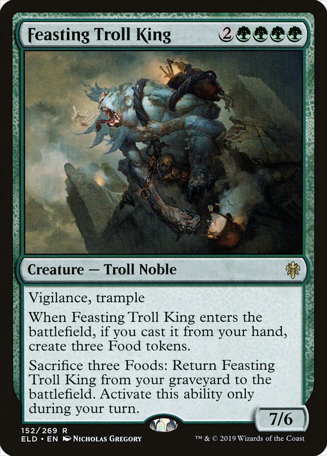 Feasting Troll King [Throne of Eldraine] | Anubis Games and Hobby