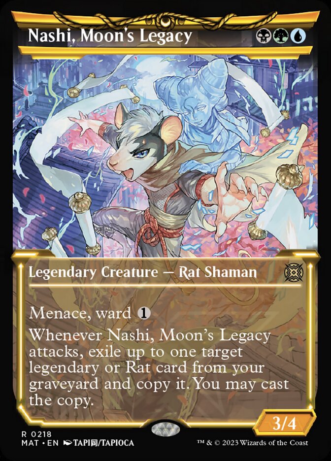 Nashi, Moon's Legacy (Showcase Halo Foil) [March of the Machine: The Aftermath] | Anubis Games and Hobby