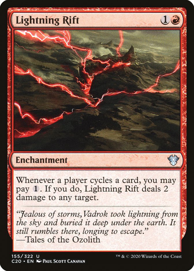 Lightning Rift [Commander 2020] | Anubis Games and Hobby