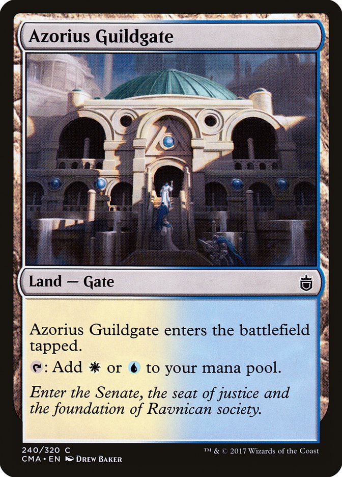 Azorius Guildgate [Commander Anthology] | Anubis Games and Hobby