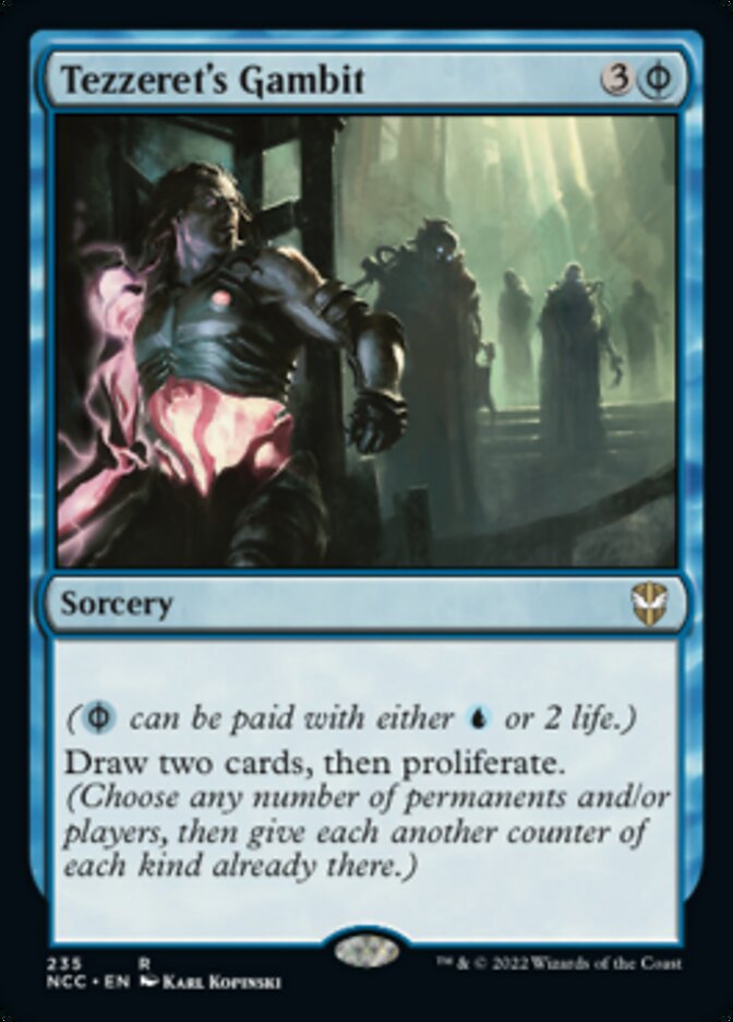 Tezzeret's Gambit [Streets of New Capenna Commander] | Anubis Games and Hobby