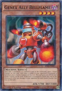 Genex Ally Bellflame (Shatterfoil) [Battle Pack 3: Monster League] [BP03-EN082] | Anubis Games and Hobby