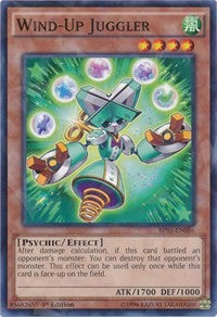 Wind-Up Juggler (Shatterfoil) [Battle Pack 3: Monster League] [BP03-EN086] | Anubis Games and Hobby