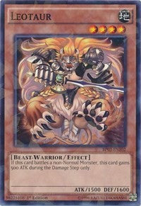 Leotaur (Shatterfoil) [Battle Pack 3: Monster League] [BP03-EN102] | Anubis Games and Hobby