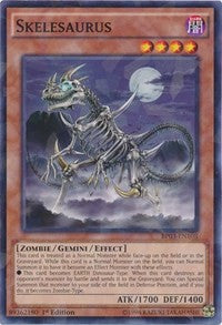 Skelesaurus (Shatterfoil) [Battle Pack 3: Monster League] [BP03-EN108] | Anubis Games and Hobby