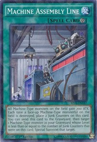 Machine Assembly Line (Shatterfoil) [Battle Pack 3: Monster League] [BP03-EN167] | Anubis Games and Hobby