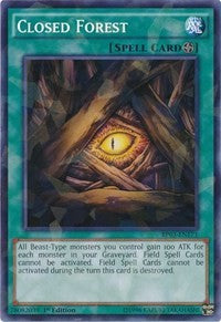 Closed Forest (Shatterfoil) [Battle Pack 3: Monster League] [BP03-EN171] | Anubis Games and Hobby