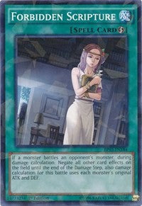 Forbidden Scripture (Shatterfoil) [Battle Pack 3: Monster League] [BP03-EN184] | Anubis Games and Hobby