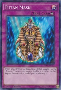 Tutan Mask (Shatterfoil) [Battle Pack 3: Monster League] [BP03-EN195] | Anubis Games and Hobby