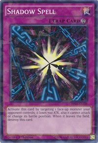 Shadow Spell (Shatterfoil) [Battle Pack 3: Monster League] [BP03-EN198] | Anubis Games and Hobby