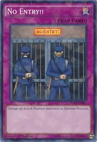 No Entry!! (Shatterfoil) [Battle Pack 3: Monster League] [BP03-EN204] | Anubis Games and Hobby