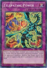 Telepathic Power (Shatterfoil) [Battle Pack 3: Monster League] [BP03-EN208] | Anubis Games and Hobby