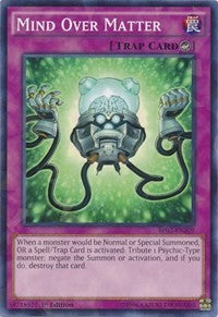 Mind Over Matter (Shatterfoil) [Battle Pack 3: Monster League] [BP03-EN209] | Anubis Games and Hobby