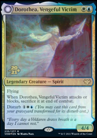 Dorothea, Vengeful Victim // Dorothea's Retribution [Innistrad: Crimson Vow Prerelease Promos] | Anubis Games and Hobby