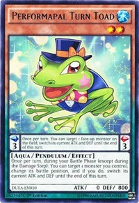 Performapal Turn Toad [Duelist Alliance] [DUEA-EN010] | Anubis Games and Hobby