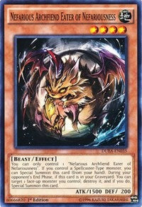 Nefarious Archfiend Eater of Nefariousness [Duelist Alliance] [DUEA-EN035] | Anubis Games and Hobby