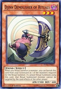 Djinn Demolisher of Rituals [Duelist Alliance] [DUEA-EN037] | Anubis Games and Hobby