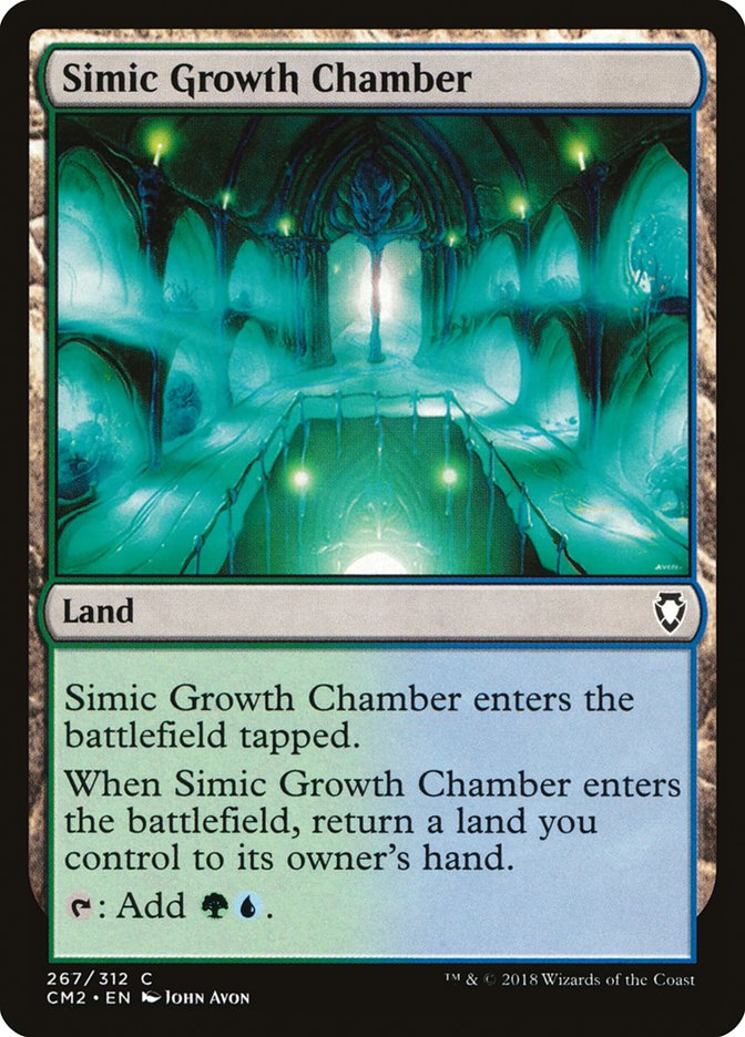 Simic Growth Chamber [Commander Anthology Volume II] | Anubis Games and Hobby