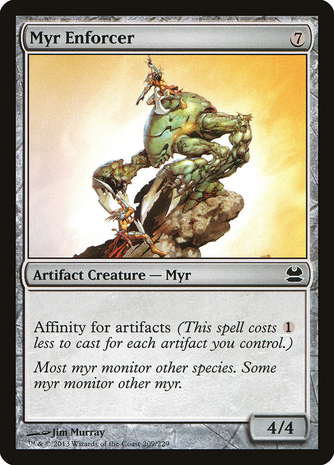 Myr Enforcer [Modern Masters] | Anubis Games and Hobby