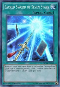 Sacred Sword of Seven Stars [2014 Mega-Tins Mega Pack] [MP14-EN042] | Anubis Games and Hobby