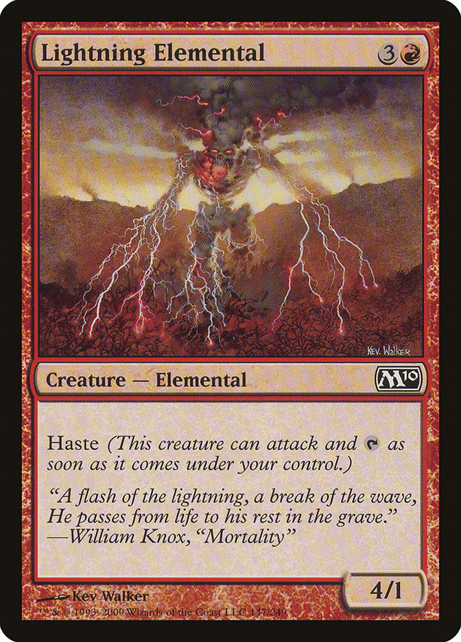 Lightning Elemental [Magic 2010] | Anubis Games and Hobby