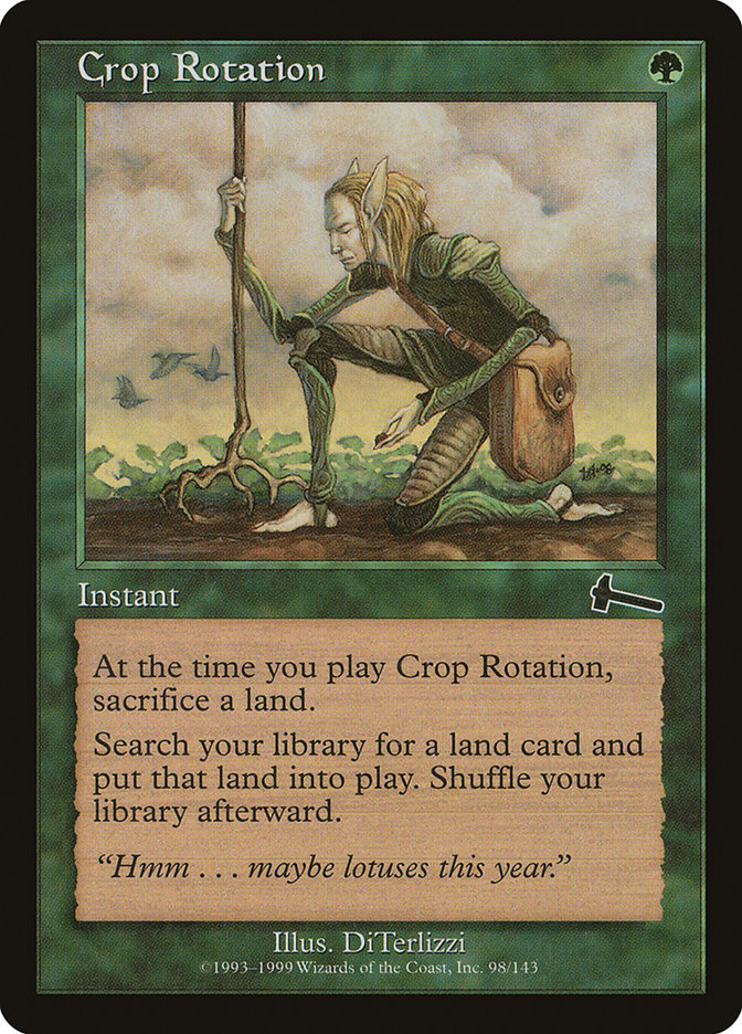 Crop Rotation [Urza's Legacy] | Anubis Games and Hobby