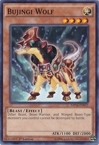 Bujingi Wolf [2014 Mega-Tins Mega Pack] [MP14-EN072] | Anubis Games and Hobby